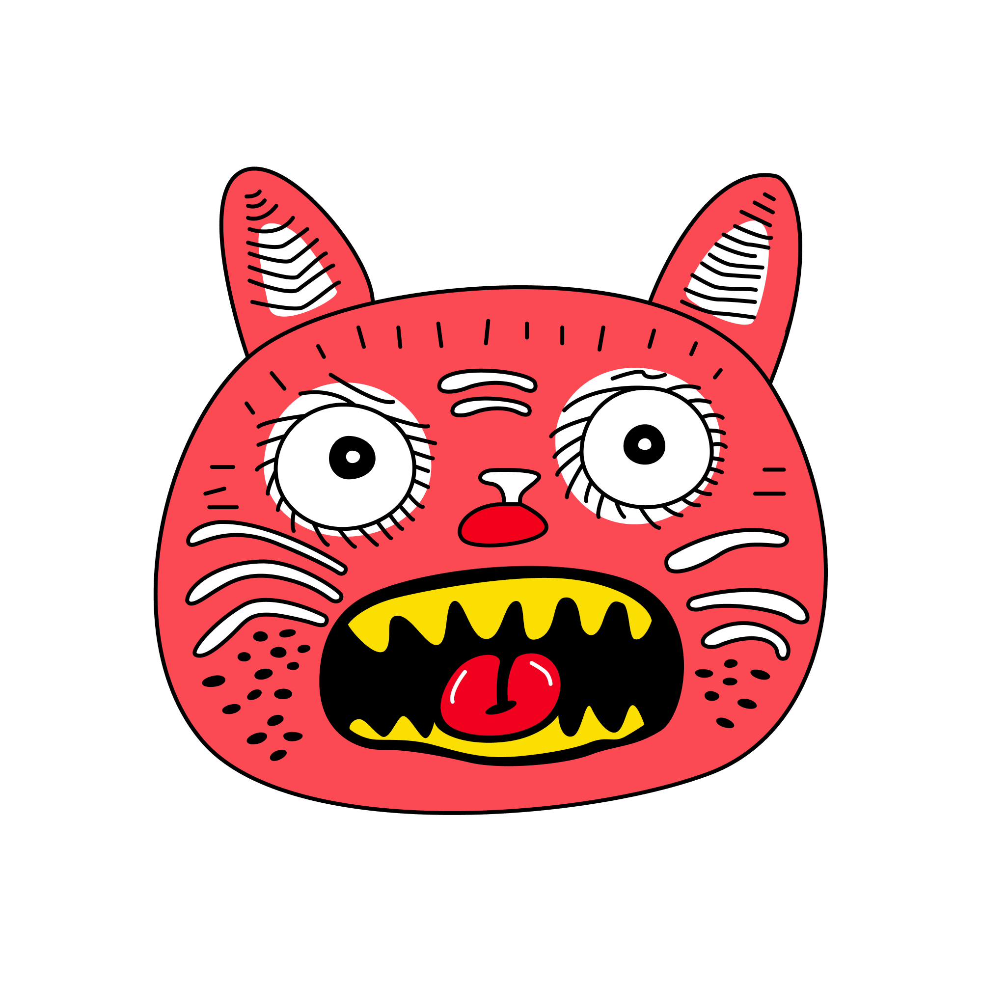 Tiger Face Of Terror_filled